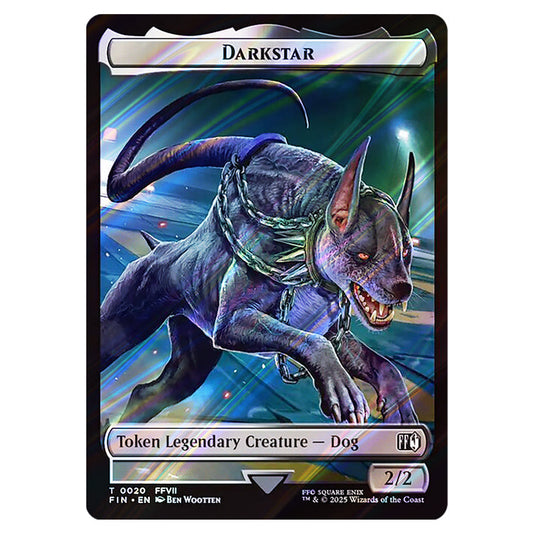 Darkstar 0020 card from the Magic The Gathering set Universes Beyond - Final Fantasy - Tokens