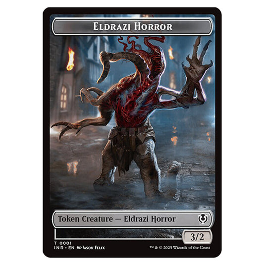 Eldrazi Horror 0001 card from the Magic The Gathering set Innistrad Remastered Tokens