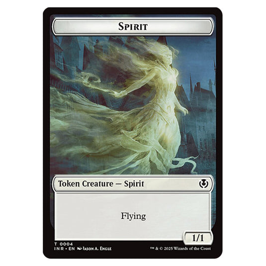 Spirit 0004 card from the Magic The Gathering set Innistrad Remastered Tokens
