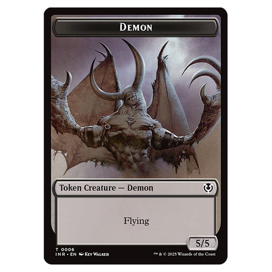 Demon 0006 card from the Magic The Gathering set Innistrad Remastered Tokens