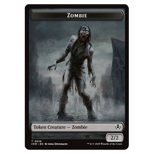 Zombie 0010 card from the Magic The Gathering set Innistrad Remastered Tokens