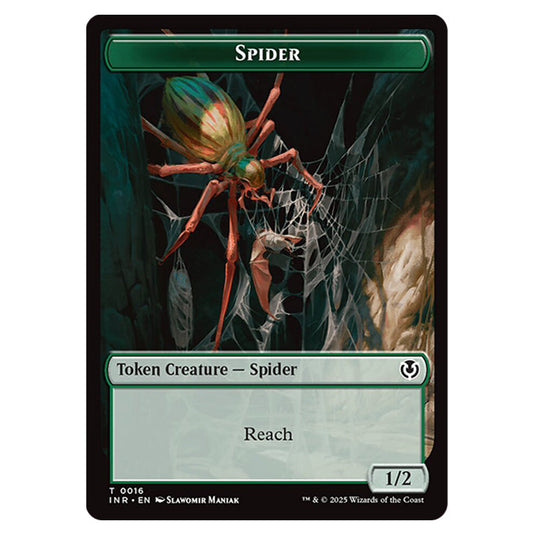 Spider 0016 card from the Magic The Gathering set Innistrad Remastered Tokens