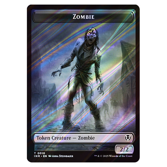 Zombie 0010 card from the Magic The Gathering set Innistrad Remastered Tokens