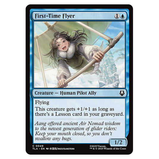 First-Time Flyer 0049 card from the Magic The Gathering set Avatar The Last Airbender