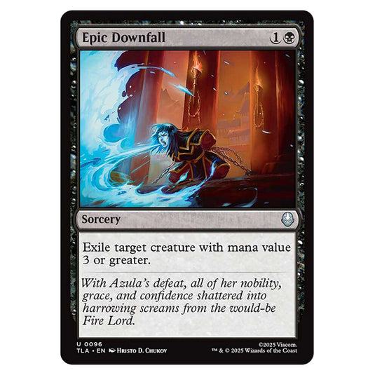 Epic Downfall 0096 card from the Magic The Gathering set Avatar The Last Airbender