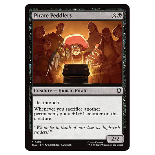 Pirate Peddlers 0115 card from the Magic The Gathering set Avatar The Last Airbender