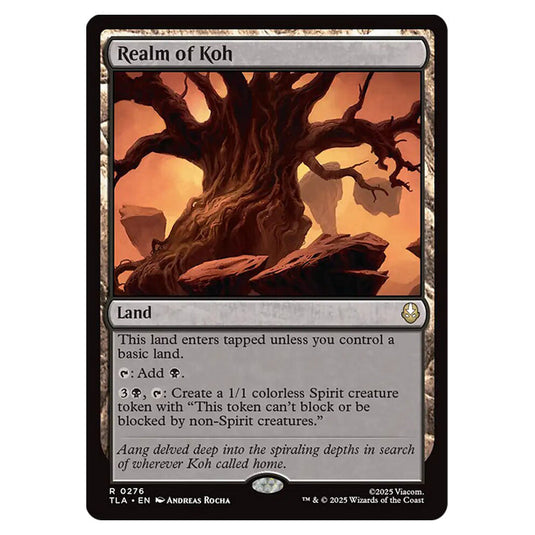 Realm of Koh 0276 card from the Magic The Gathering set Avatar The Last Airbender