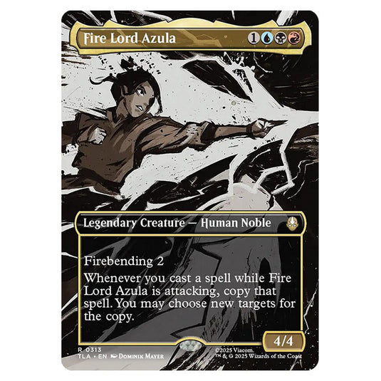 Fire Lord Azula 0313 card from the Magic The Gathering set Avatar The Last Airbender