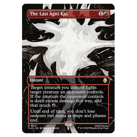 The Last Agni Kai 0314 card from the Magic The Gathering set Avatar The Last Airbender