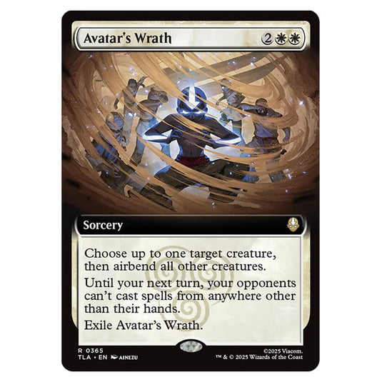 Avatar's Wrath 0365 card from the Magic The Gathering set Avatar The Last Airbender