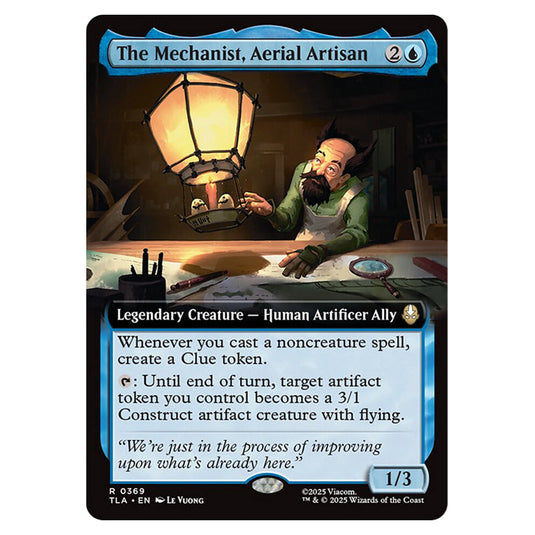 The Mechanist, Aerial Artisan 0369 card from the Magic The Gathering set Avatar The Last Airbender