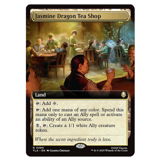 Jasmine Dragon Tea Shop 0390 card from the Magic The Gathering set Avatar The Last Airbender