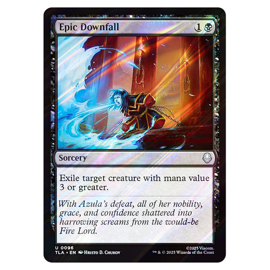 Epic Downfall 0096 card from the Magic The Gathering set Avatar The Last Airbender