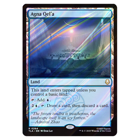 Agna Qel'a 0264 card from the Magic The Gathering set Avatar The Last Airbender