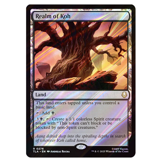 Realm of Koh 0276 card from the Magic The Gathering set Avatar The Last Airbender