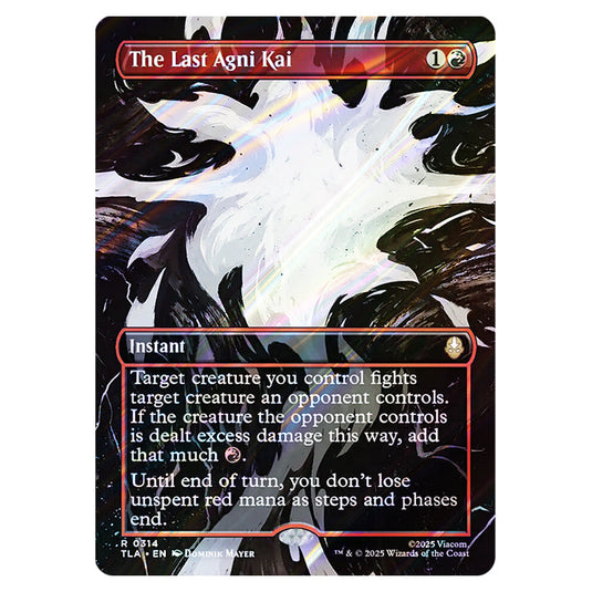 The Last Agni Kai 0314 card from the Magic The Gathering set Avatar The Last Airbender