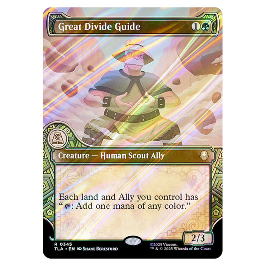Great Divide Guide 0345 card from the Magic The Gathering set Avatar The Last Airbender