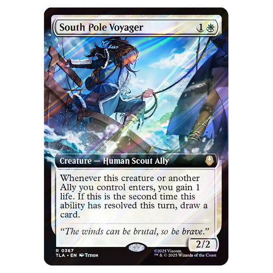 South Pole Voyager 0367 card from the Magic The Gathering set Avatar The Last Airbender