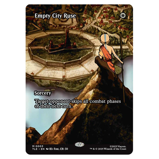 Empty City Ruse 0003 card from the Magic The Gathering set Avatar: The Last Airbender Eternal
