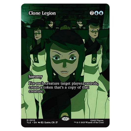 Clone Legion 0012 card from the Magic The Gathering set Avatar: The Last Airbender Eternal