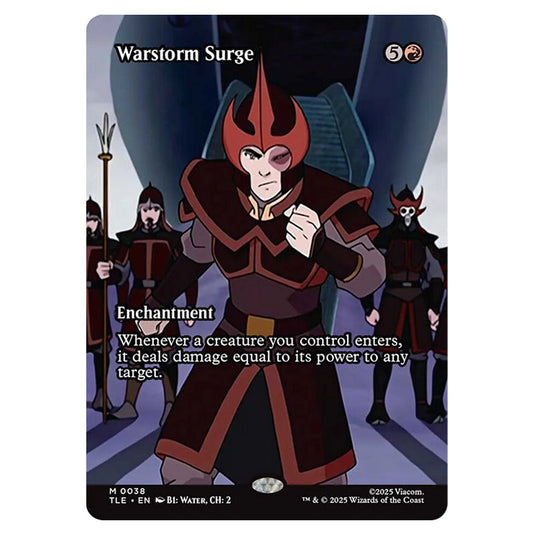 Warstorm Surge 0038 card from the Magic The Gathering set Avatar: The Last Airbender Eternal