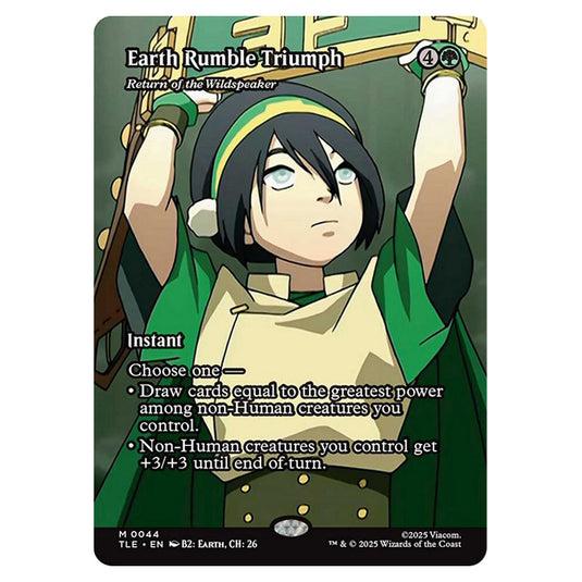 Return of the Wildspeaker 0044 card from the Magic The Gathering set Avatar: The Last Airbender Eternal