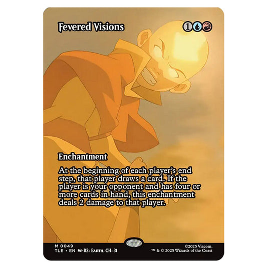 Fevered Visions 0049 card from the Magic The Gathering set Avatar: The Last Airbender Eternal