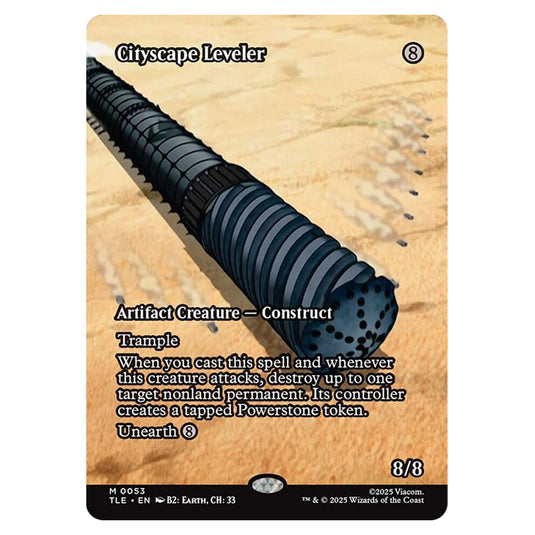 Cityscape Leveler 0053 card from the Magic The Gathering set Avatar: The Last Airbender Eternal