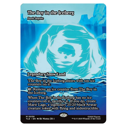 Dark Depths 0056 card from the Magic The Gathering set Avatar: The Last Airbender Eternal