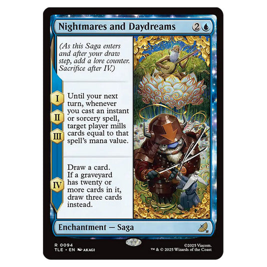 Nightmares and Daydreams 0094 card from the Magic The Gathering set Avatar: The Last Airbender Eternal