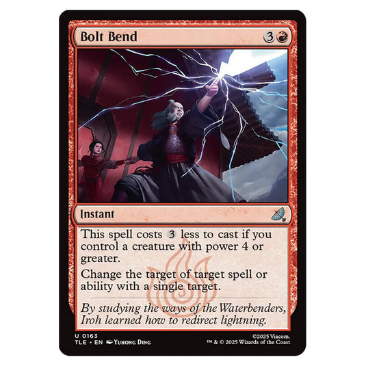 Bolt Bend 0163 card from the Magic The Gathering set Avatar: The Last Airbender Eternal
