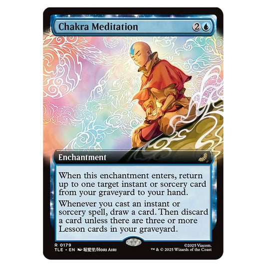 Chakra Meditation 0179 card from the Magic The Gathering set Avatar: The Last Airbender Eternal