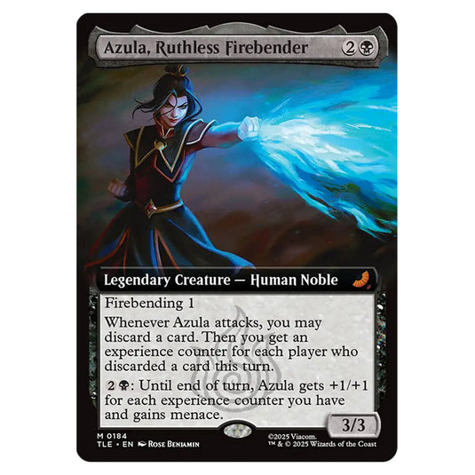 Azula, Ruthless Firebender 0184 card from the Magic The Gathering set Avatar: The Last Airbender Eternal