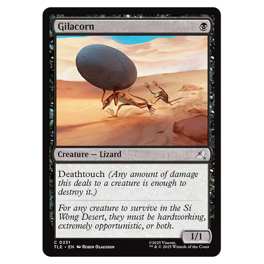 Gilacorn 0231 card from the Magic The Gathering set Avatar: The Last Airbender Eternal