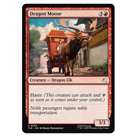 Dragon Moose 0235 card from the Magic The Gathering set Avatar: The Last Airbender Eternal