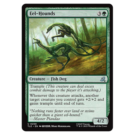 Eel-Hounds 0250 card from the Magic The Gathering set Avatar: The Last Airbender Eternal