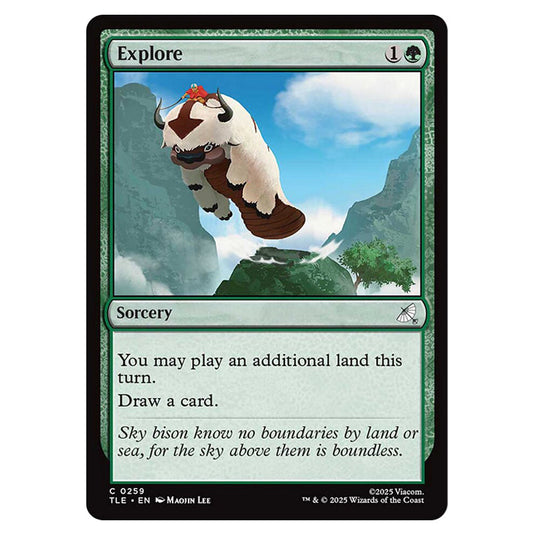 Explore 0259 card from the Magic The Gathering set Avatar: The Last Airbender Eternal