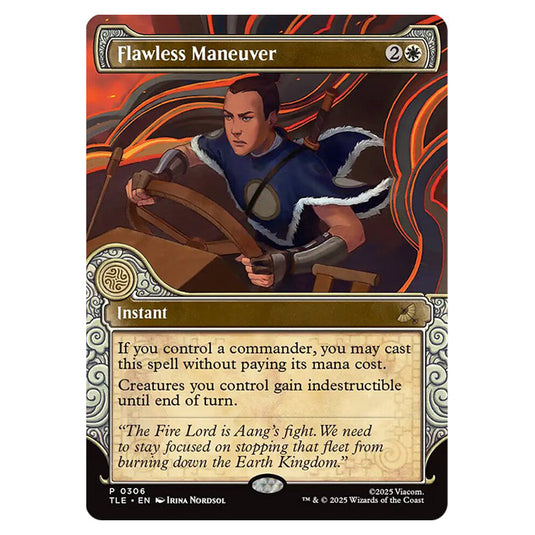 Flawless Maneuver 0306 card from the Magic The Gathering set Avatar: The Last Airbender Eternal