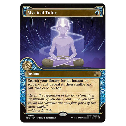 Mystical Tutor 0308 card from the Magic The Gathering set Avatar: The Last Airbender Eternal