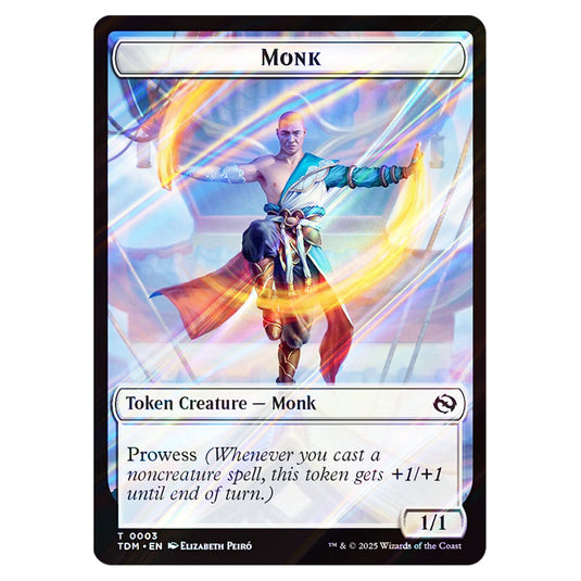 Bird 0002 card from the Magic The Gathering set Tarkir: Dragonstorm Tokens