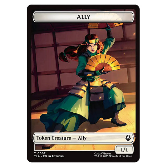 Ally 0007 card from the Magic The Gathering set Avatar: The Last Airbender Tokens