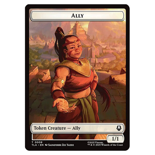 Ally 0008 card from the Magic The Gathering set Avatar: The Last Airbender Tokens