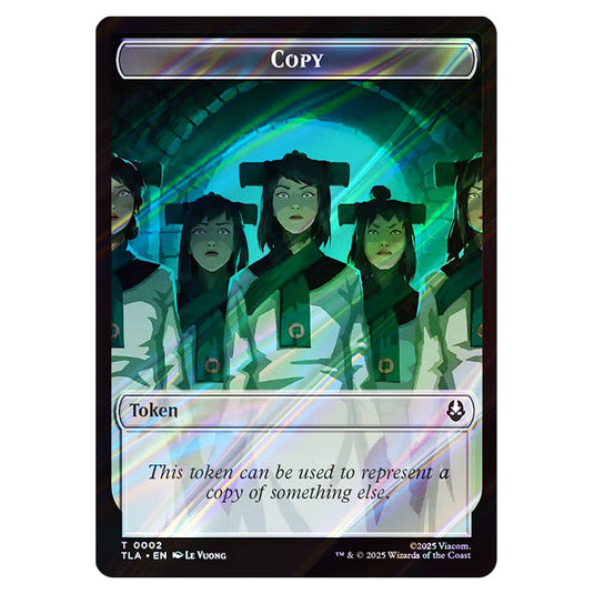 Copy 0002 card from the Magic The Gathering set Avatar: The Last Airbender Tokens