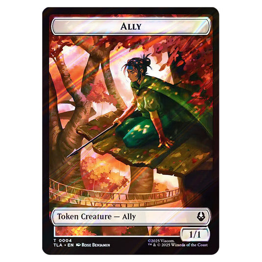 Ally 0004 card from the Magic The Gathering set Avatar: The Last Airbender Tokens