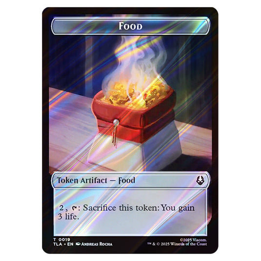 Food 0019 card from the Magic The Gathering set Avatar: The Last Airbender Tokens