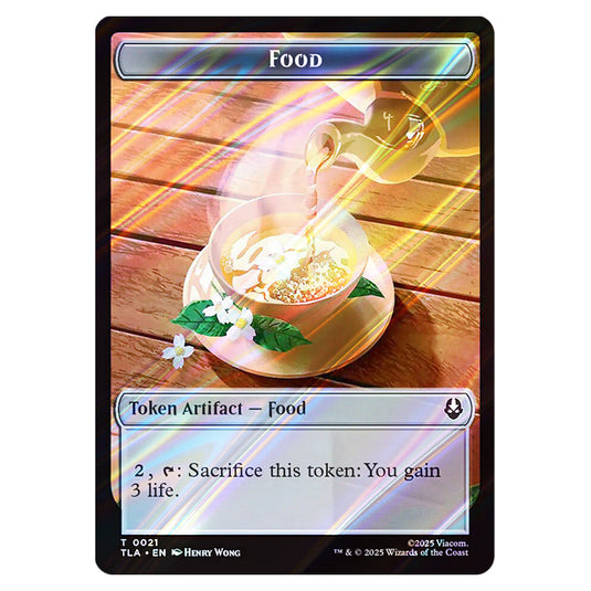 Food 0021 card from the Magic The Gathering set Avatar: The Last Airbender Tokens