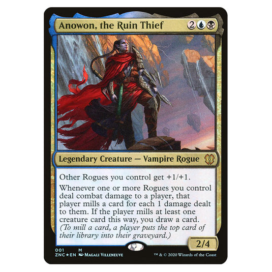 Anowon, the Ruin Thief 001 card from the Magic The Gathering set Zendikar Rising Commander