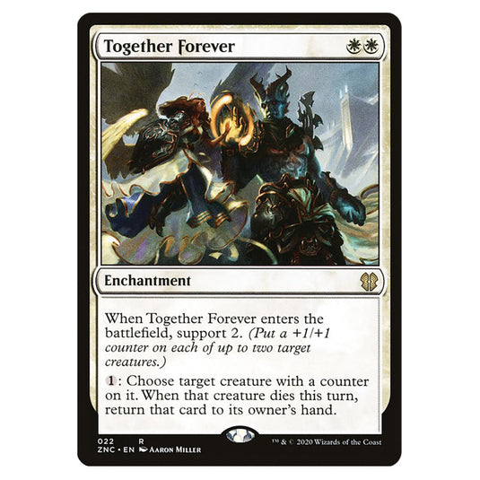 Together Forever 022 card from the Magic The Gathering set Zendikar Rising Commander