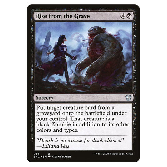 Rise from the Grave 053 card from the Magic The Gathering set Zendikar Rising Commander