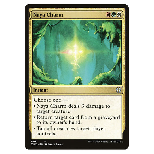 Naya Charm 095 card from the Magic The Gathering set Zendikar Rising Commander